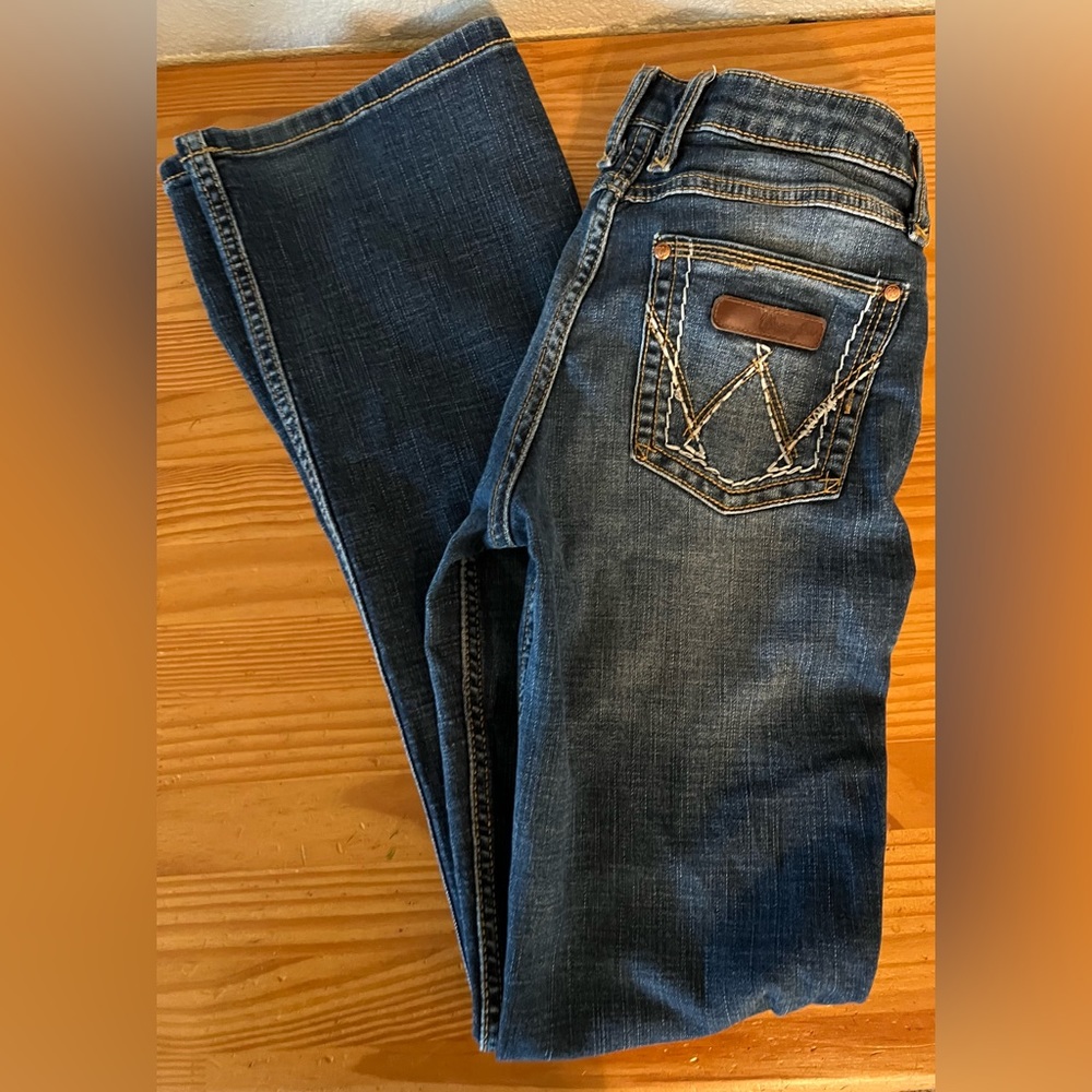 Wrangler Women's Boot Cut Jeans 09WMNZMS 1/2 X 32